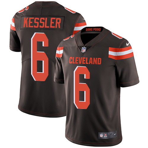 Nike Browns #6 Cody Kessler Brown Team Color Youth Stitched NFL Vapor Untouchable Limited Jersey