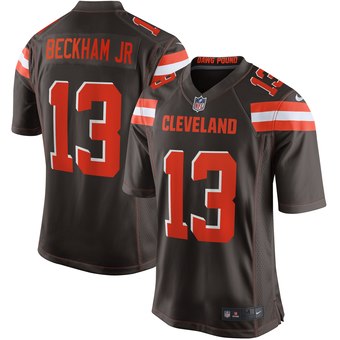 Youth Cleveland Browns #13 Odell Beckham Jr Brown Jersey