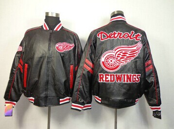 NHL Detroit Red Wings Leather Jacket