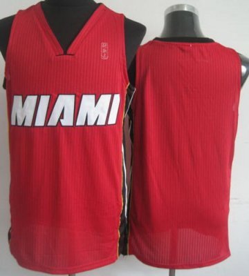 Miami Heat Blank Red Revolution 30 NBA Jerseys