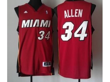 miami heat #34 allen red(revolution 30 swingman)