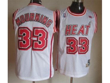 nba miami heat #33 mourning white(fans edition)