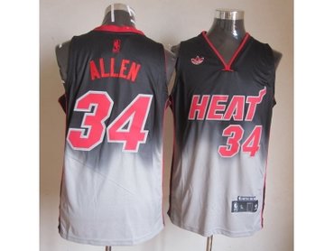 nba miami heat #34 allen black-grey(2012 limited)