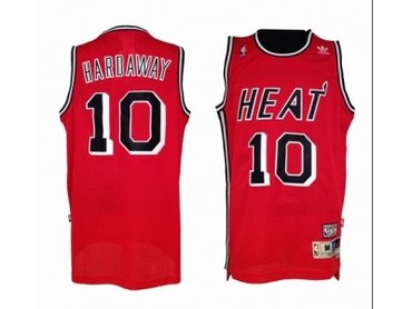 nba miami heat #10 hardaway red jerseys(m&n)