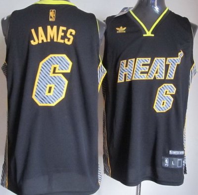 nba miami heat #6 james black(2013 new)