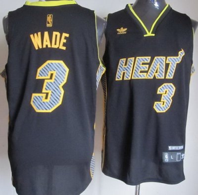 nba miami heat #3 wade black(2013 new)