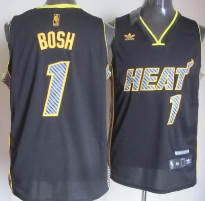 nba miami heat #1 bosh black(2013 new)