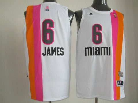 nba miami heat #6 james white (2012 new)(miami)