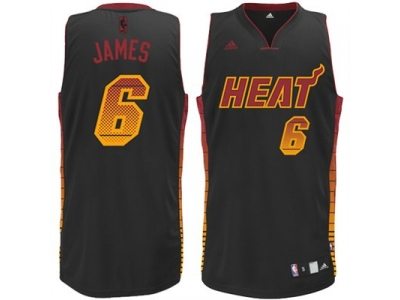 nba miami heat #6 james black(limited edition-2)