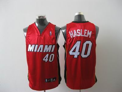 Miami Heat 40 HASLEM red Jerseys