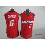 nba miami heat #6 james red[revolution 30]