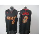 nba miami heat #6 james black