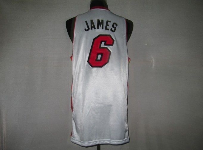 NBA Jerseys Minmi Heat 6# James White