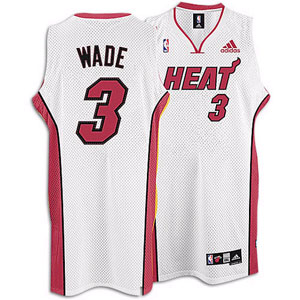 Miami Heat Wade #3 white jerseys