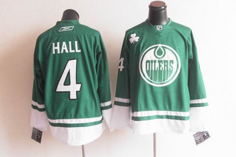 2011 st pattys day edmonton oilers 4 hall jerseys