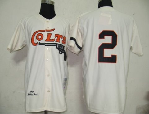 MLB Jerseys Colts 2 Cream