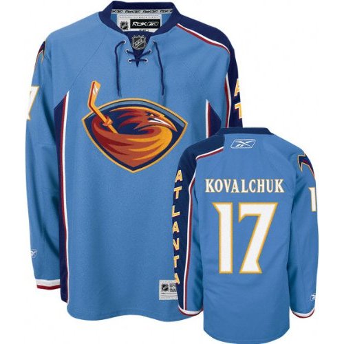 NHL Atlanta Thrashers #17 Kovalchuk Blue Jersey