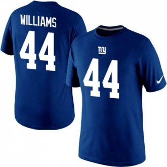 Nike New York Giants #44 Andre Williams Pride Name & Number NFL T-Shirt Blue