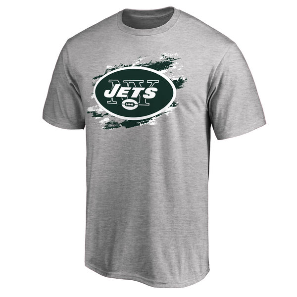 Men's New York Jets NFL Pro Line True Color T-Shirt Heathered Gray