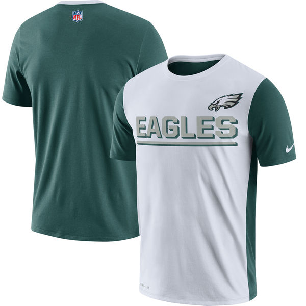 Philadelphia Eagles Nike Champ Drive 2.0 Performance T-Shirt White