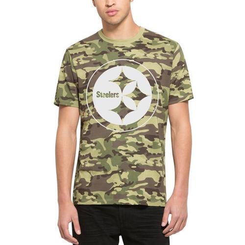 Men's Pittsburgh Steelers '47 Camo Alpha T-Shirt