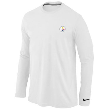 Pittsburgh Steelers Sideline Legend Authentic Long Sleeve T-Shirt White