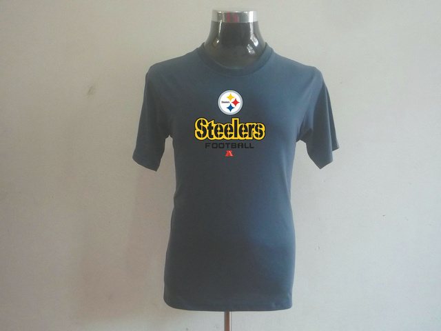 NEW NFL Pittsburgh Steelers Big & Tall Critical Victory T-Shirt Grey