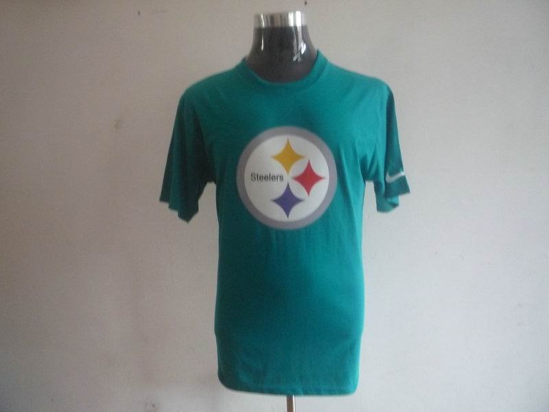 pittsburgh steelers sideline legend authentic logo dri-fit t-shirt green