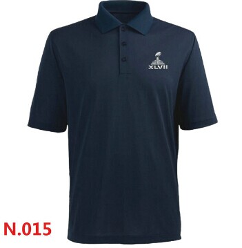 NFL Super Bowl XLVII Players Performance Polo -Dark biue