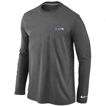 Seattle Seahawks Sideline Legend Authentic Long Sleeve T-Shirt D.Grey