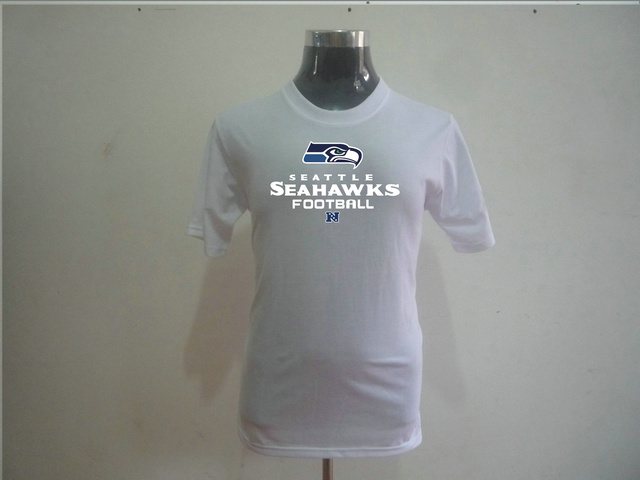 NEW NFL Seattle Seahawks Big & Tall Critical Victory T-Shirt White