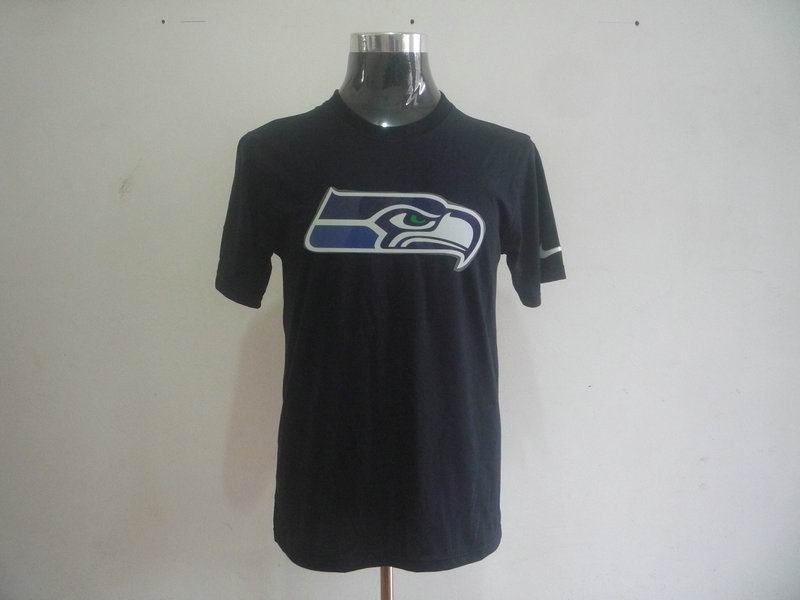 Seattle Seahawks Sideline Legend Authentic Logo Dri-FIT T-Shirt Black