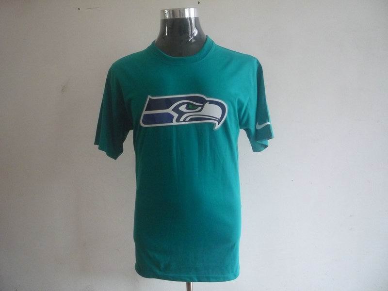 seattle seahawks sideline legend authentic logo dri-fit t-shirt green