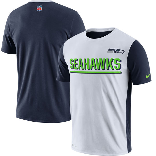 Seattle Seahawks Nike Champ Drive 2.0 Performance T-Shirt White