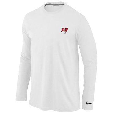 Tampa Bay Buccaneers Sideline Legend Authentic Long Sleeve T-Shirt White