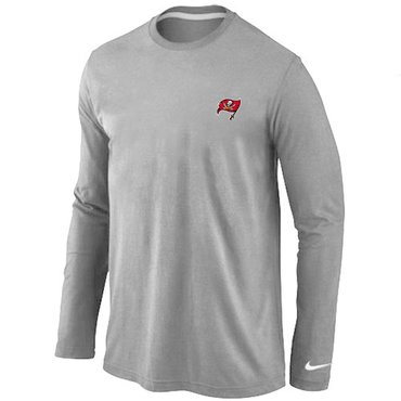 Tampa Bay Buccaneers Sideline Legend Authentic Long Sleeve T-Shirt Grey