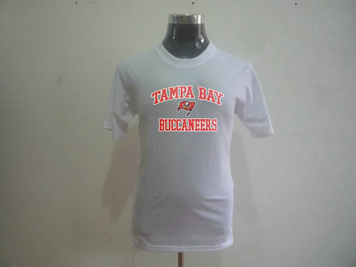 nfl tampa bay buccanee big & tall heart & soul t-shirt white