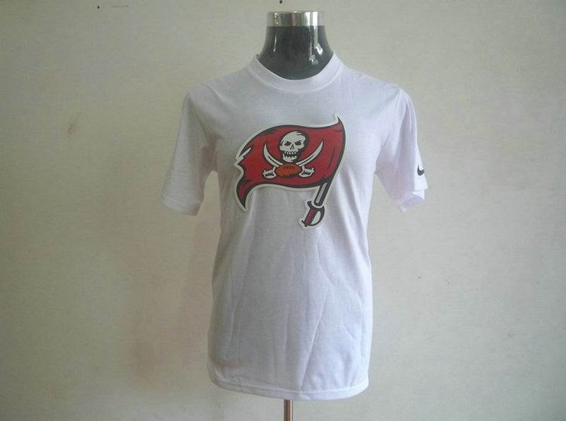 tampa bay buccaneers sideline legend authentic logo dri-fit t-shirt white