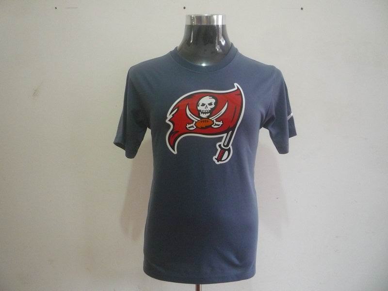 tampa bay buccaneers sideline legend authentic logo dri-fit t-shirt grey