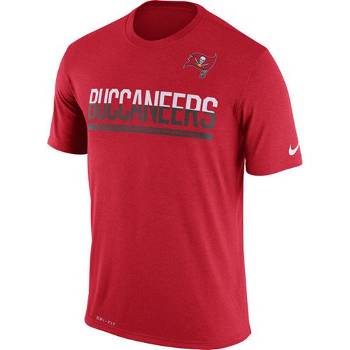 Men's Tampa Bay Buccaneers Nike Practice Legend Performance T-Shirt Red