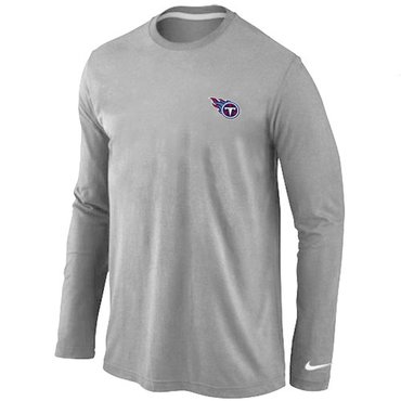 Tennessee Titans Sideline Legend Authentic Long Sleeve T-Shirt Grey