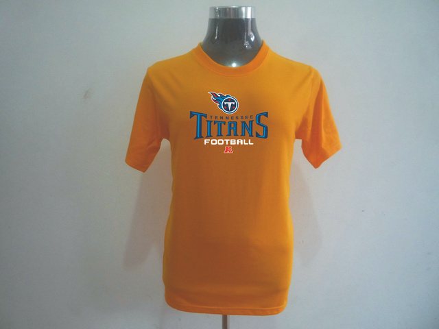 NEW NFL Tennessee Titans Big & Tall Critical Victory T-Shirt Yellow