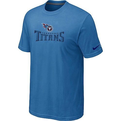 NEW NFL Tennessee Titans Authentic Logo T-Shirt - L.blue