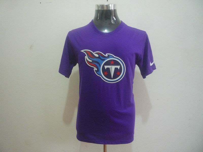 tennessee titans sideline legend authentic logo dri-fit t-shirt purple