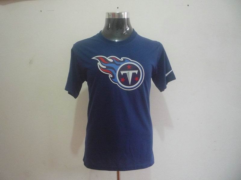 tennessee titans sideline legend authentic logo dri-fit t-shirt d.blue