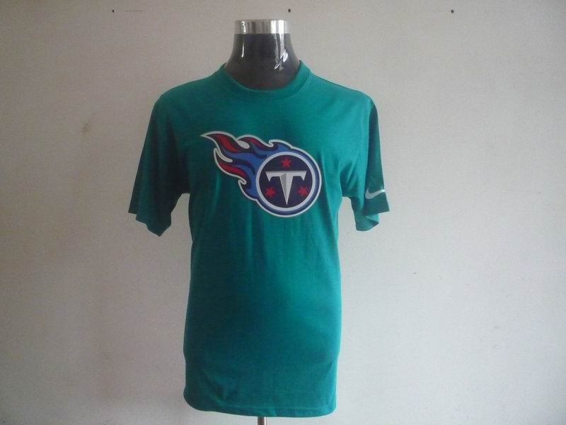 tennessee titans sideline legend authentic logo dri-fit t-shirt green