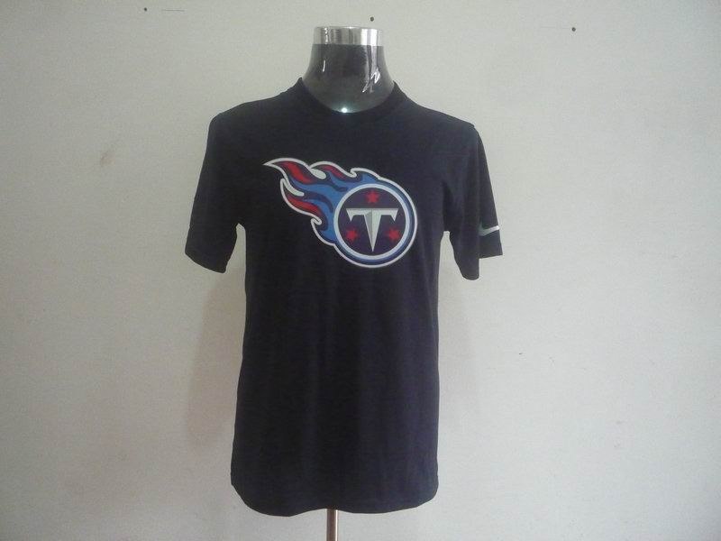 tennessee titans sideline legend authentic logo dri-fit t-shirt black