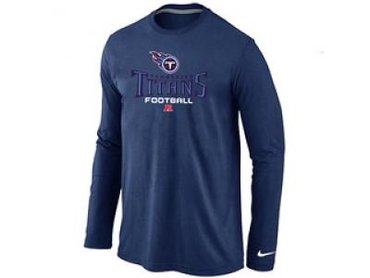 NEW Tennessee Titans Critical Victory Long Sleeve T-Shirt D.BLUE