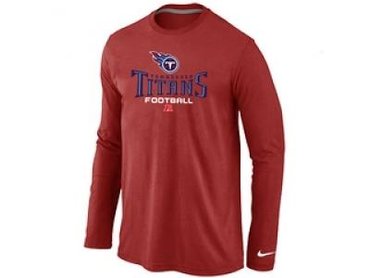 NEW Tennessee Titans Critical Victory Long Sleeve T-Shirt RED