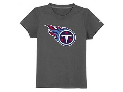 NEW tennessee titans sideline legend authentic logo youth T-Shirt dk.grey